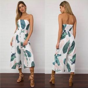 J Crew lookalike Palm Tree 🌴 Jumpsuit